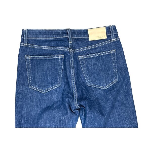TRAVE Collette Kick Flare Jeans in No Excuses Wash Size 28 - Picture 6 of 8